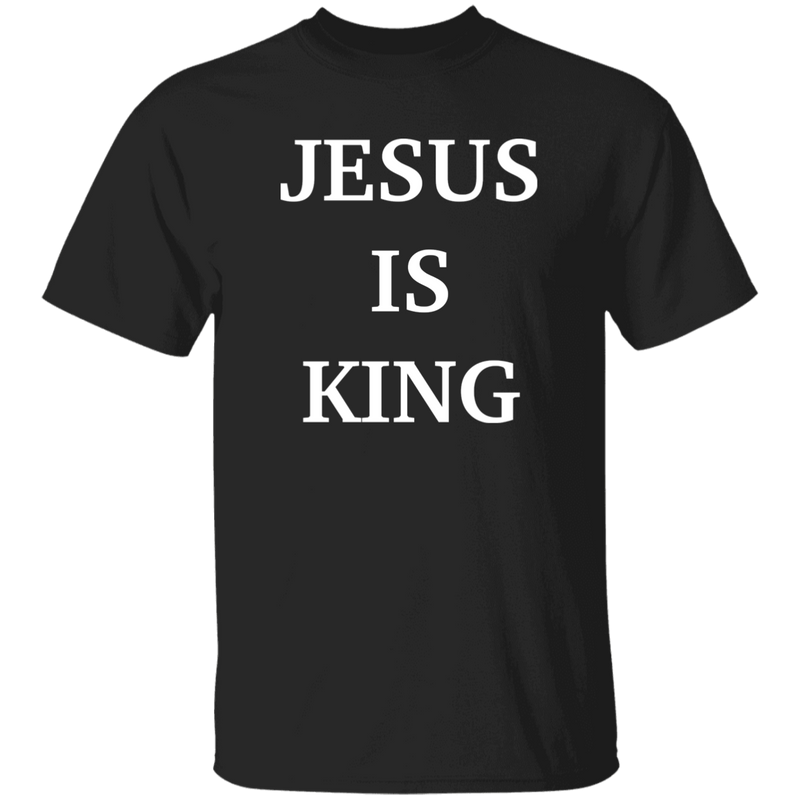 "Jesus Is King" Black T-Shirt