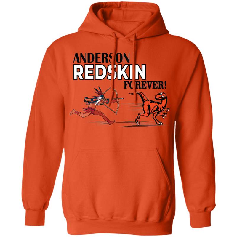 "REDSKIN FOREVER" Hoodie (Orange)