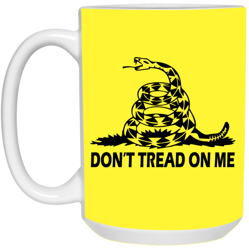 "DON'T TREAD ON ME" 15oz. Coffee Mug