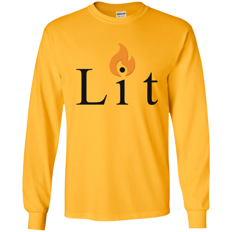 "LIT" Long Sleeve Ultra Cotton Shirts