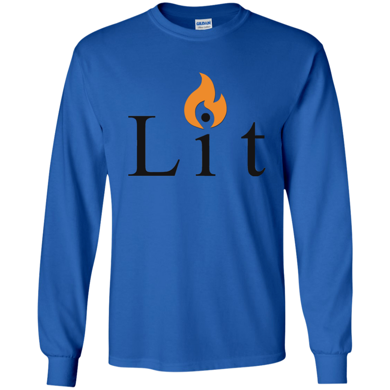 "LIT" Long Sleeve Ultra Cotton Shirts