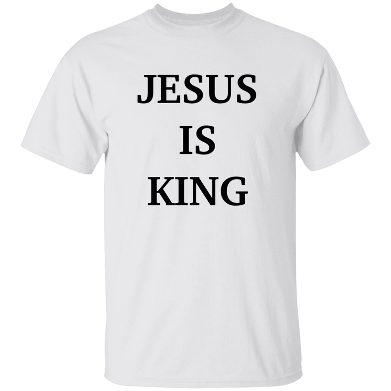 "Jesus Is King" White T-Shirt