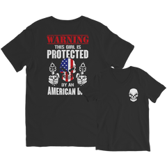 Limited Edition - Warning This Girl is Protected by an... T-Shirt