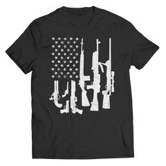 American Gun Flag T-Shirt