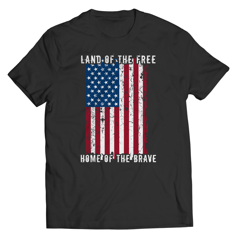 Land Of the Free Home of The Brave T-Shirt