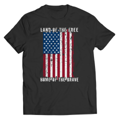 Land Of the Free Home of The Brave T-Shirt