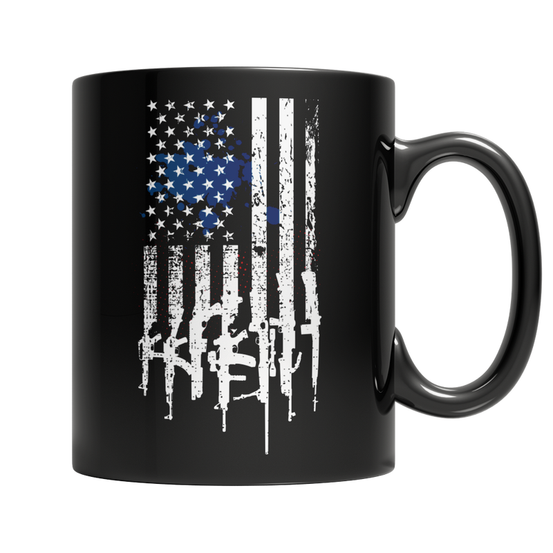 American Flag Rifles 11oz. Coffee Mug